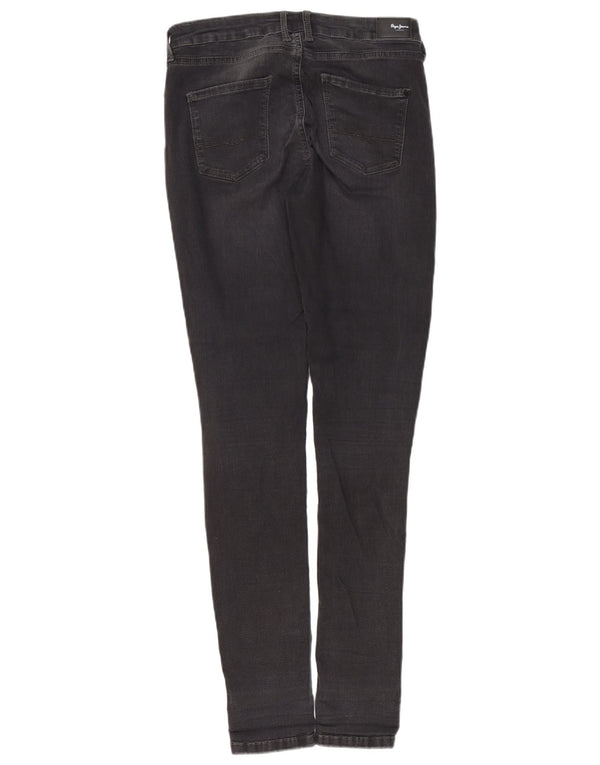 PEPE JEANS Jeans skinny feminino W29 L32 algodão preto