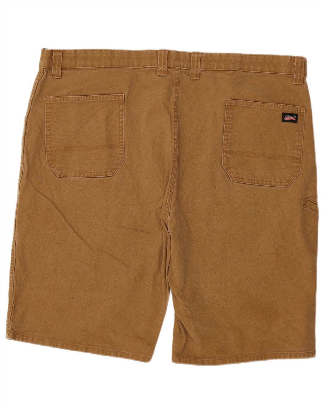 DICKIES Mens Flex Cargo Shorts W44 2XL Algodão Marrom