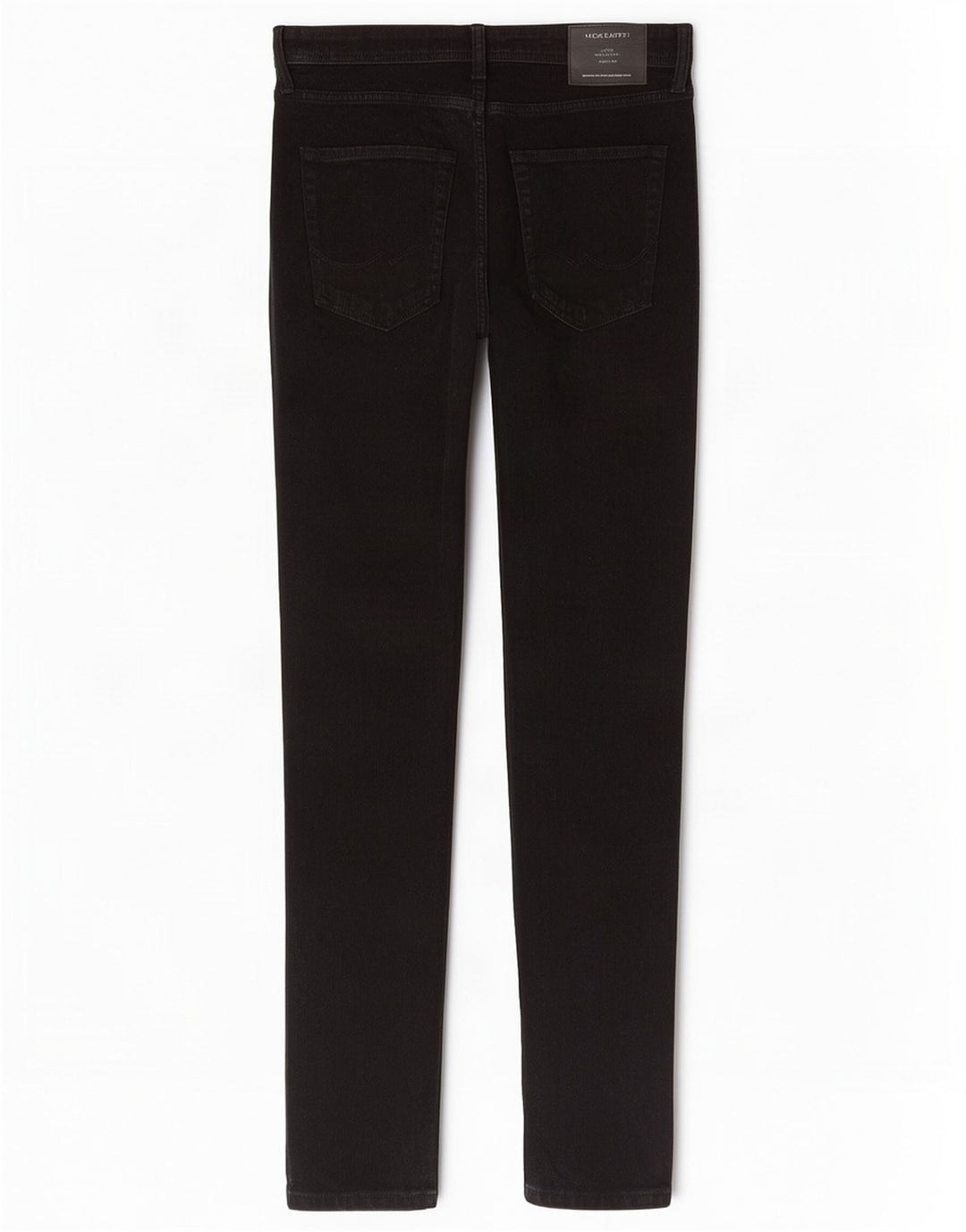 Jack & Jones Masculino GLENN Slim Jeans W33 L34 Algodão Preto