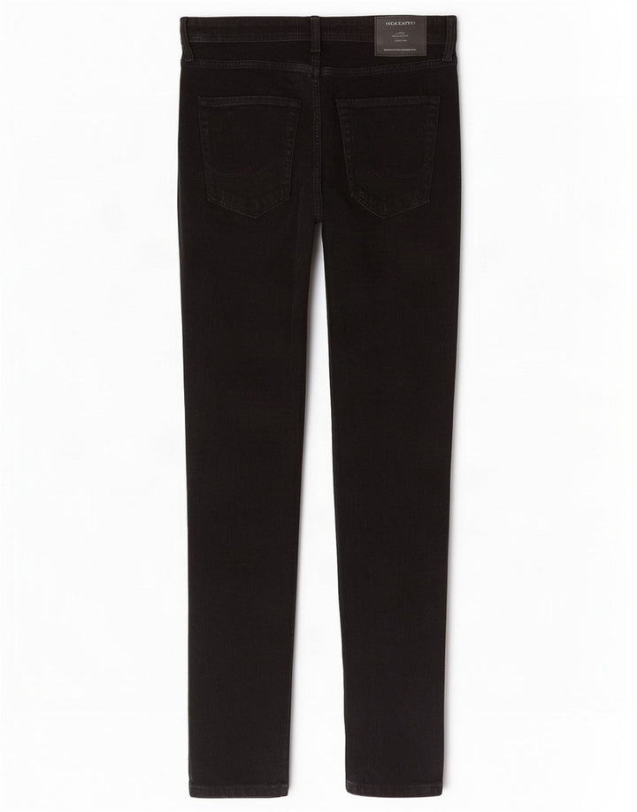 Jack & Jones Masculino GLENN Slim Jeans W33 L34 Algodão Preto