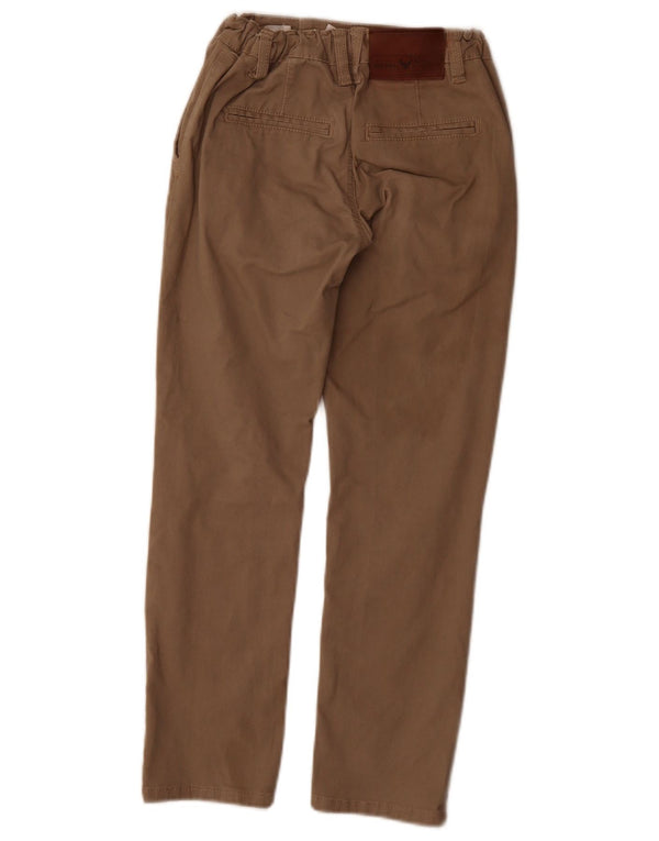 Diesel Calças Chino Retas Meninos 9-10 Anos W25 L24 Algodão Bege