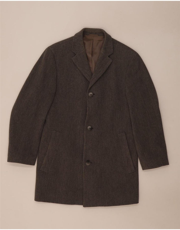 Sobretudo masculino Hugo Boss UK 38 cinza médio