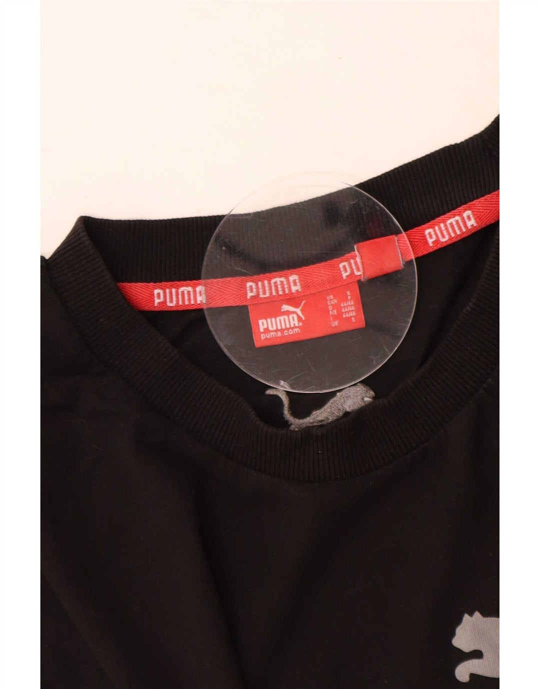 Puma Camiseta Masculina Graphic Top Pequeno Preto