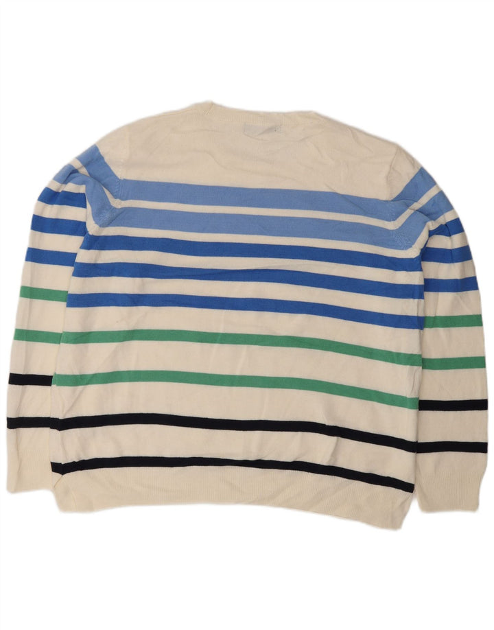 Suéter feminino Marks & Spencer com gola redonda UK 20 2XL multicolorido