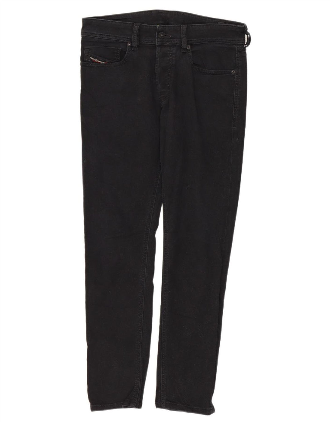 DIESEL Jeans Slim Feminino W30 L27 Algodão Preto