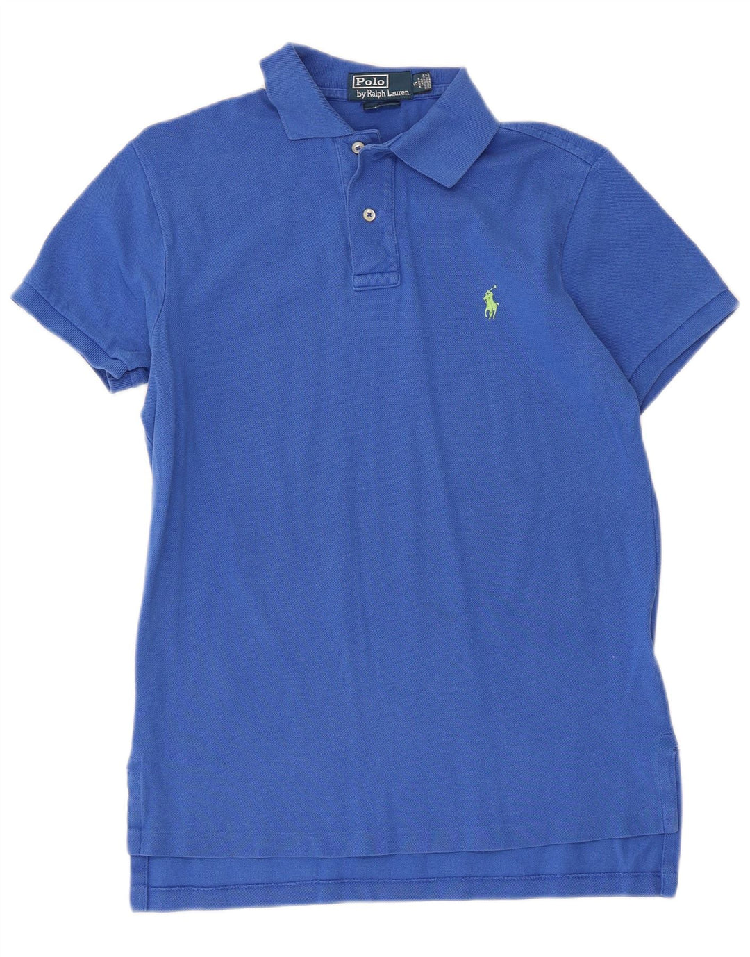 Polo Ralph Lauren Mens Custom Fit Polo Pequeno Algodão Azul