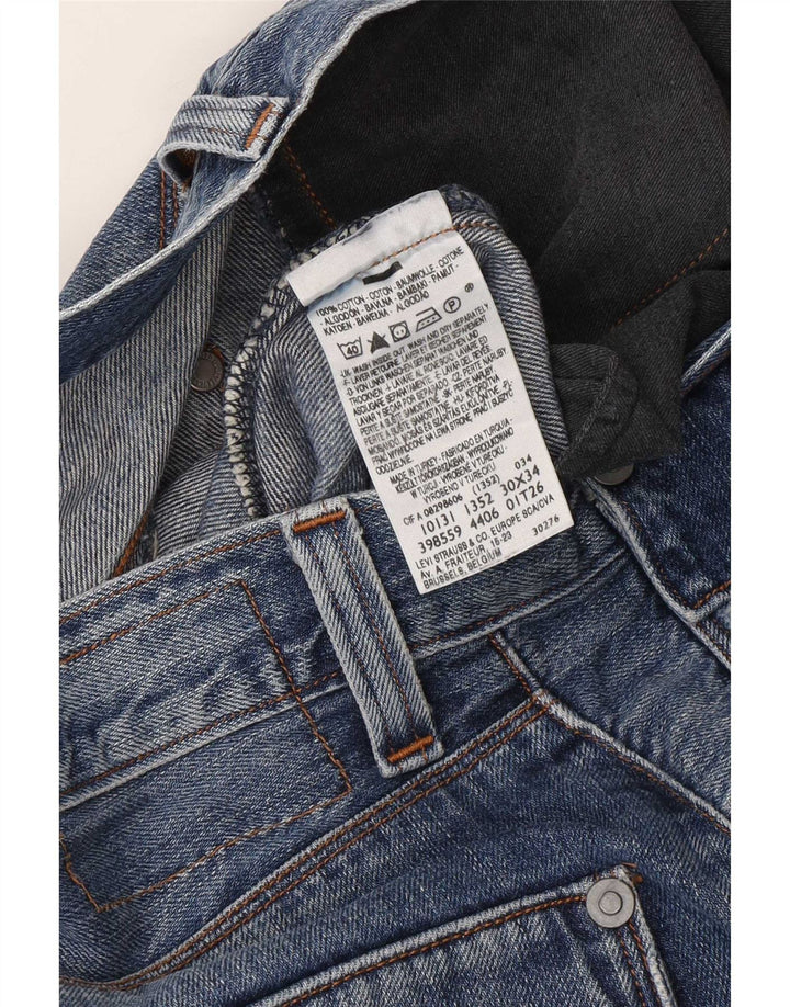 Calça jeans masculina Levi's Engineered Straight W30 L34 azul algodão