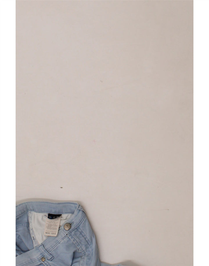 TRUSSARDI Womens Straight Jeans W30 L32 Blue Cotton Vintage Trussardi and Second-Hand Trussardi from Messina Hembry 