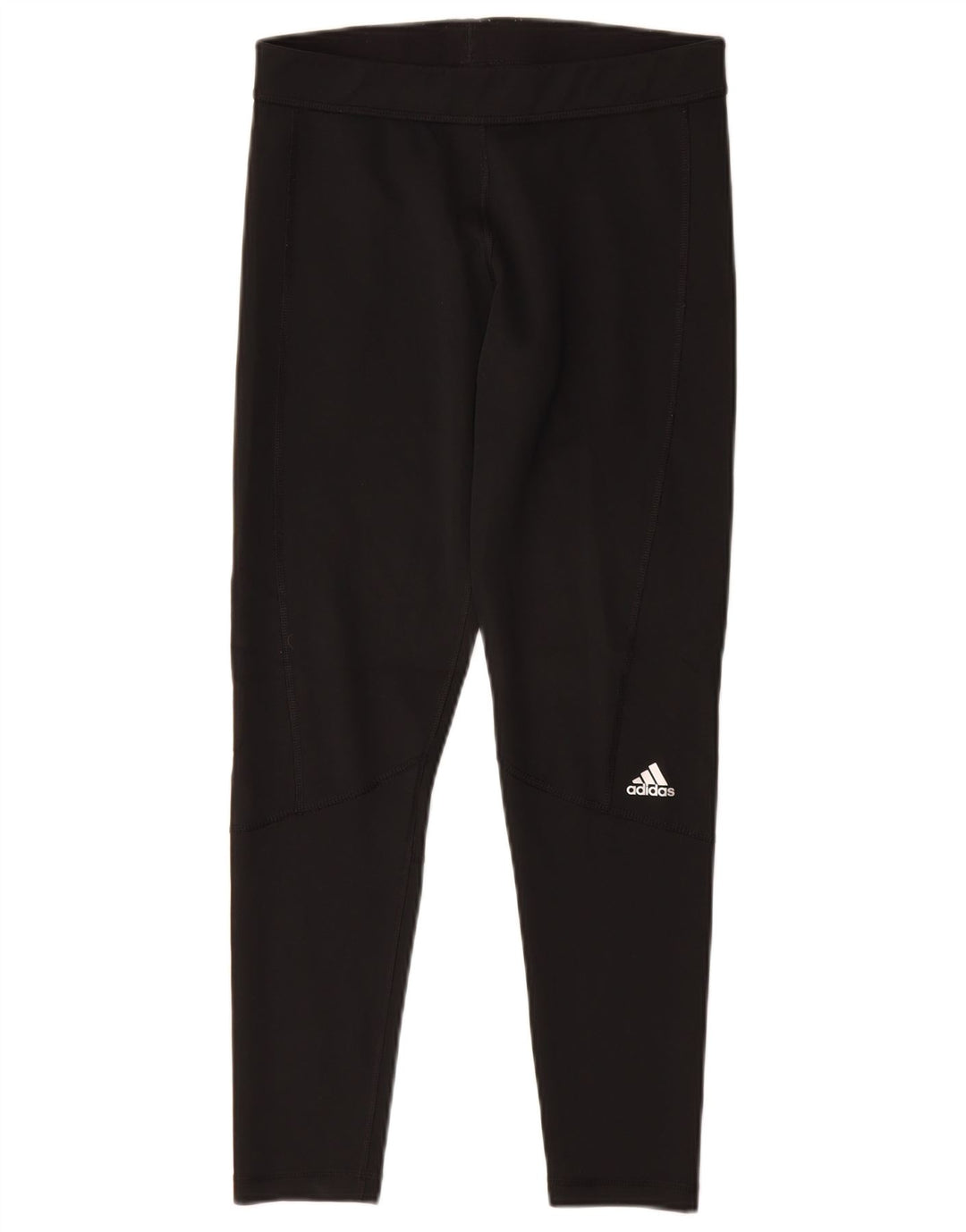 Leggings Adidas Climalite Feminina UK 8 Pequenas Pretas