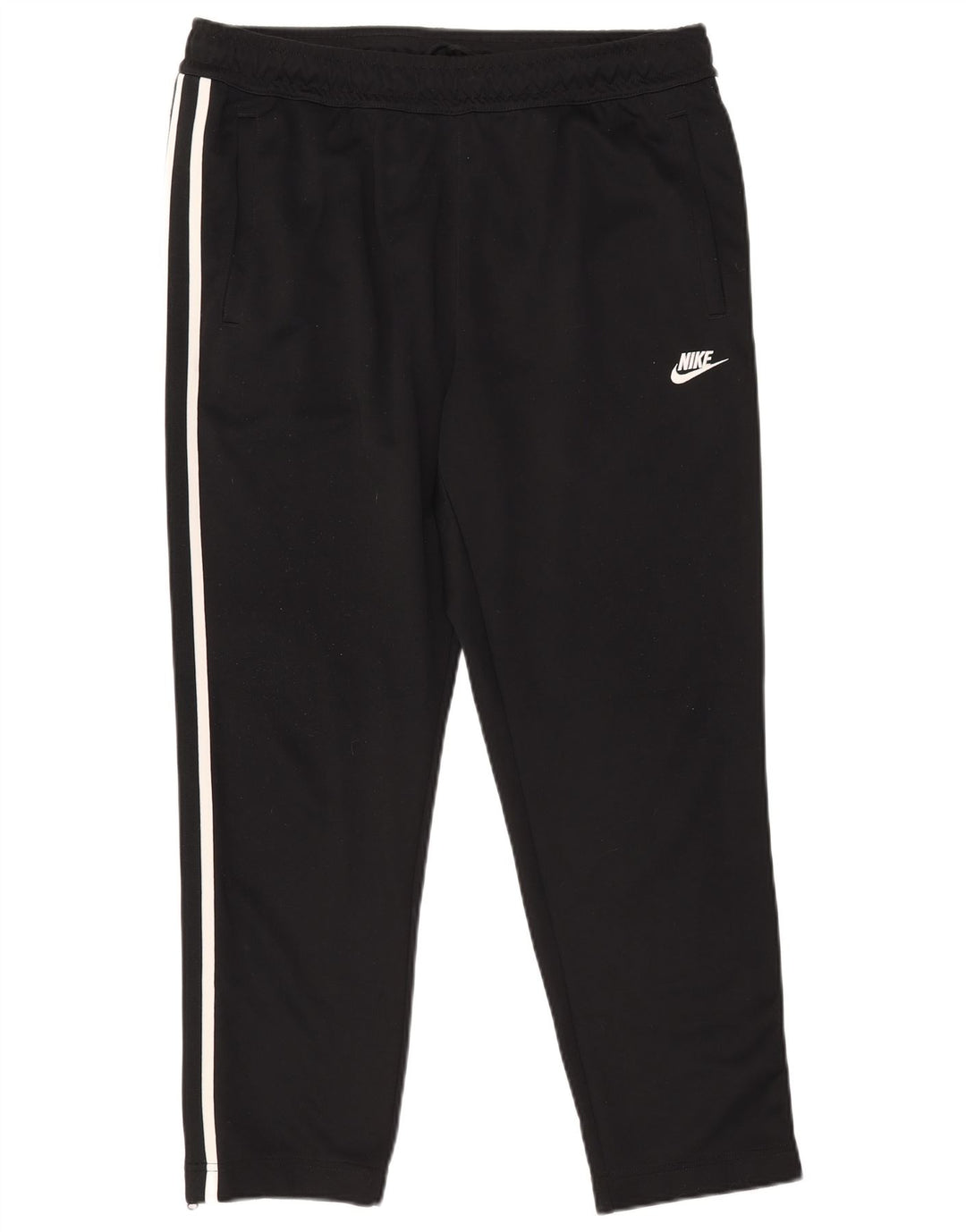 Calça de treino feminina Nike UK 18 XL preta poliéster