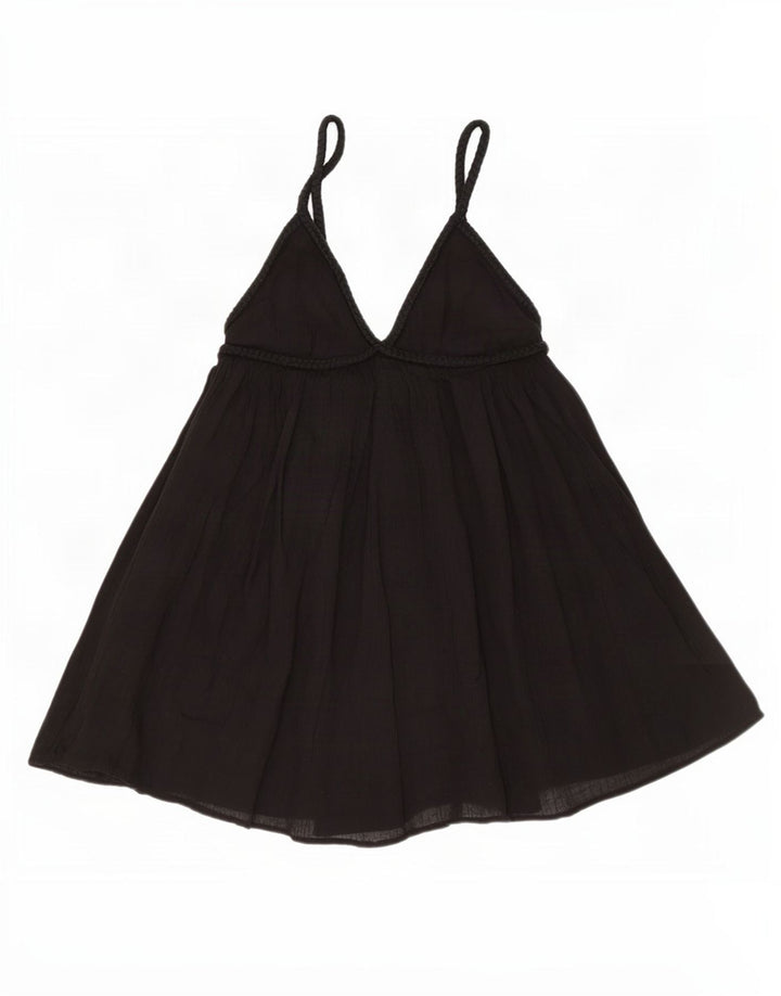 Macacão feminino Zara UK 12 algodão preto médio