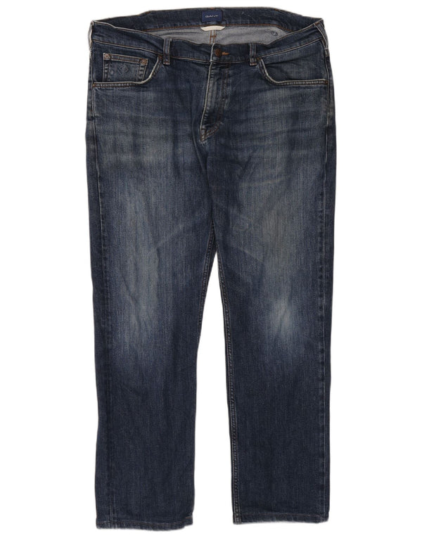 Gant Jeans masculino regular reto W36 L32 algodão azul