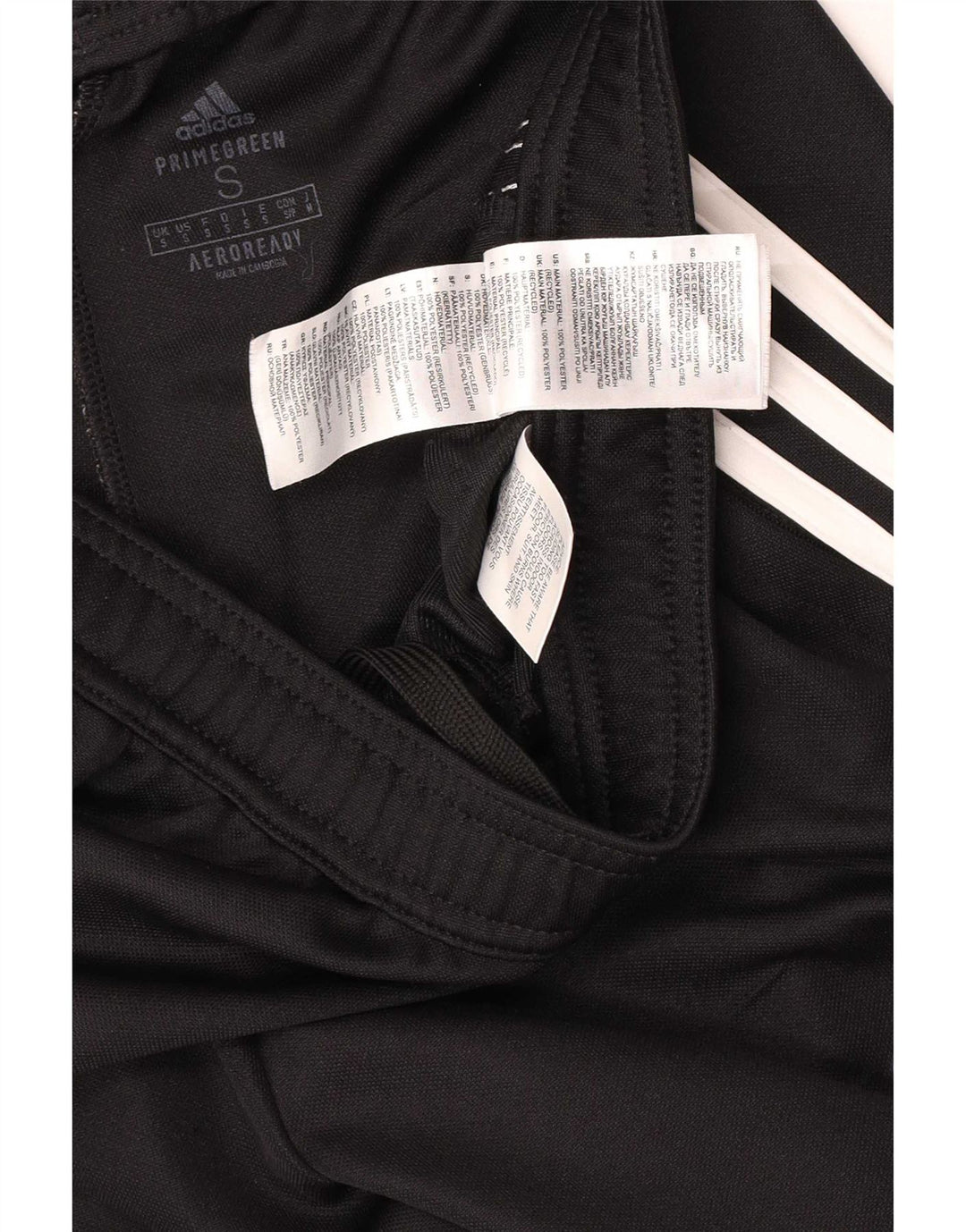 Calça Adidas Aeroready Masculina Pequena Poliéster Preto