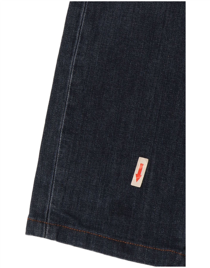 Calça jeans masculina Roy Rogers desgastada W34 L29 azul algodão