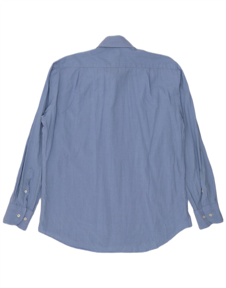 Camisa masculina Roccobarocco tamanho 15 1/2 39 azul médio