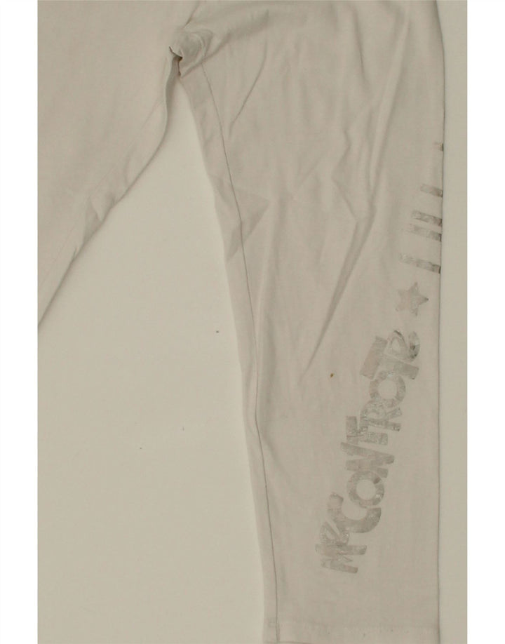 LIU JO Girls Graphic Tracksuit Trousers 11-12 Years  Off White Cotton Vintage Liu Jo and Second-Hand Liu Jo from Messina Hembry 