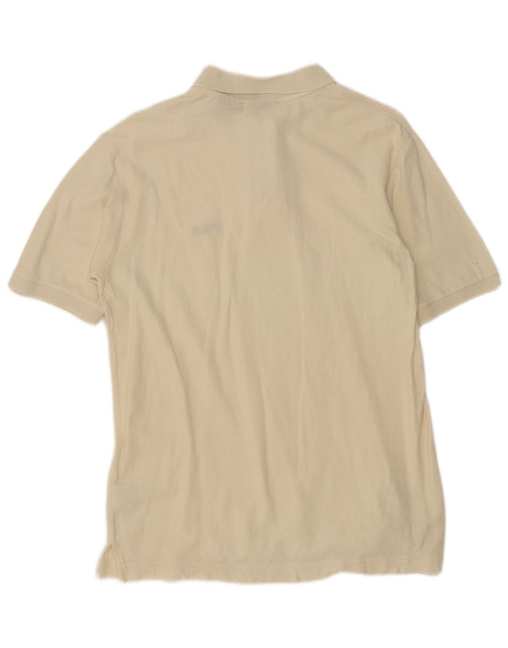 Camisa Polo Masculina Fila Pequena Off White Algodão