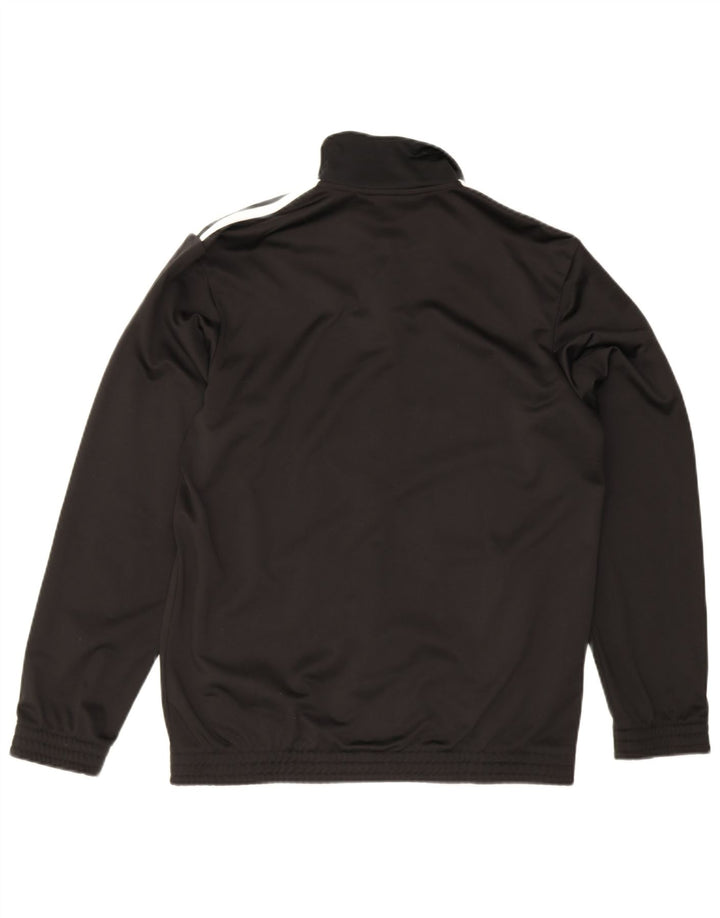 Adidas Mens Tracksuit Top Jacket UK 42/44 Grande Poliéster Preto