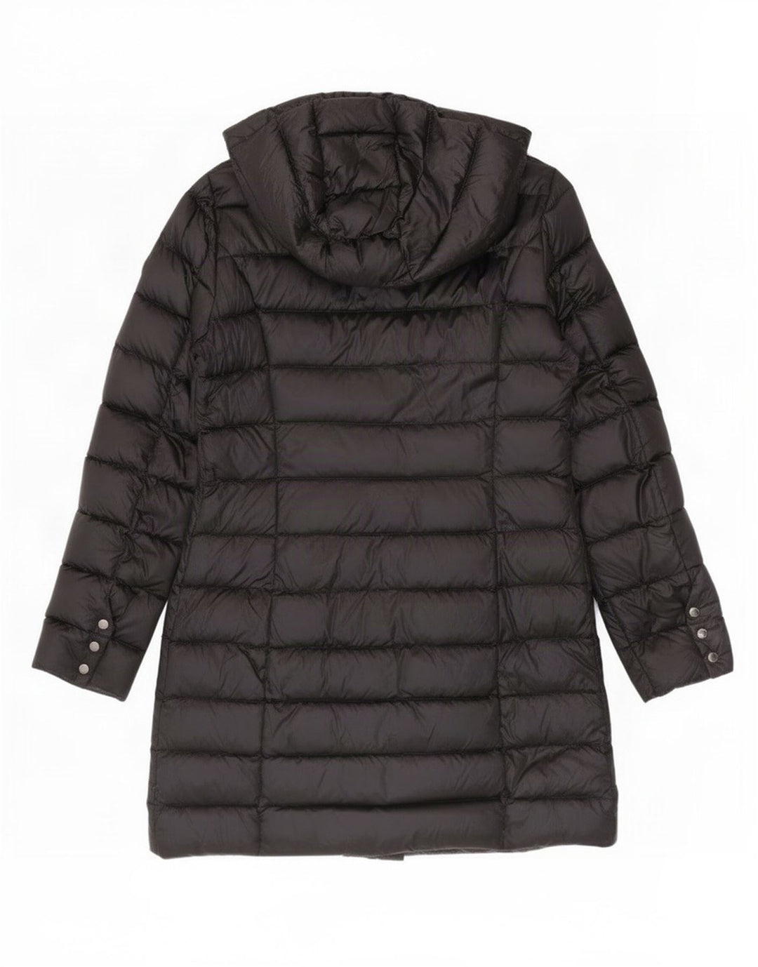 Casaco acolchoado com capuz feminino Cape Horn IT 46 grande nylon preto