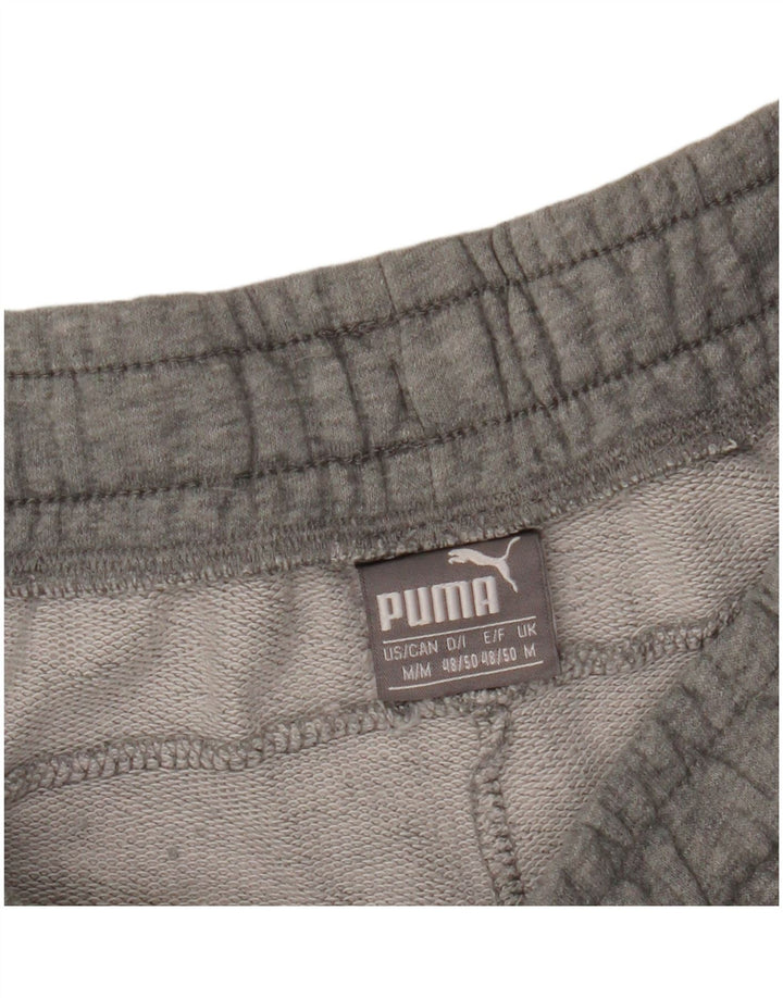 Shorts esportivos gráficos masculinos PUMA médio cinza colorblock