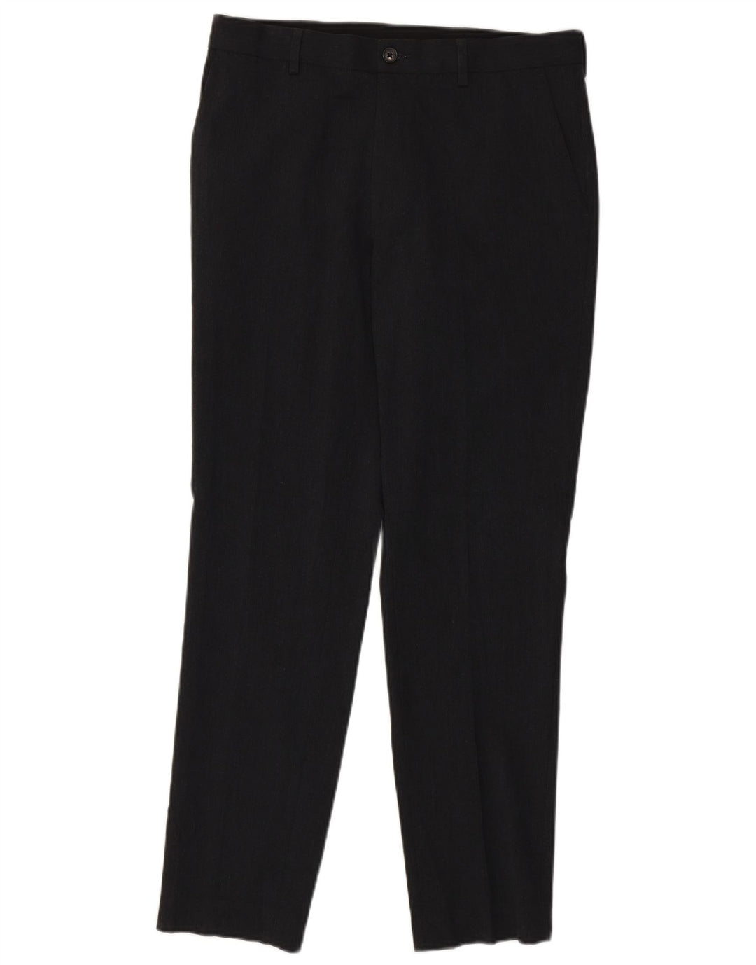 Calça masculina Marks & Spencer Slim Suit W32 L31 cinza poliéster