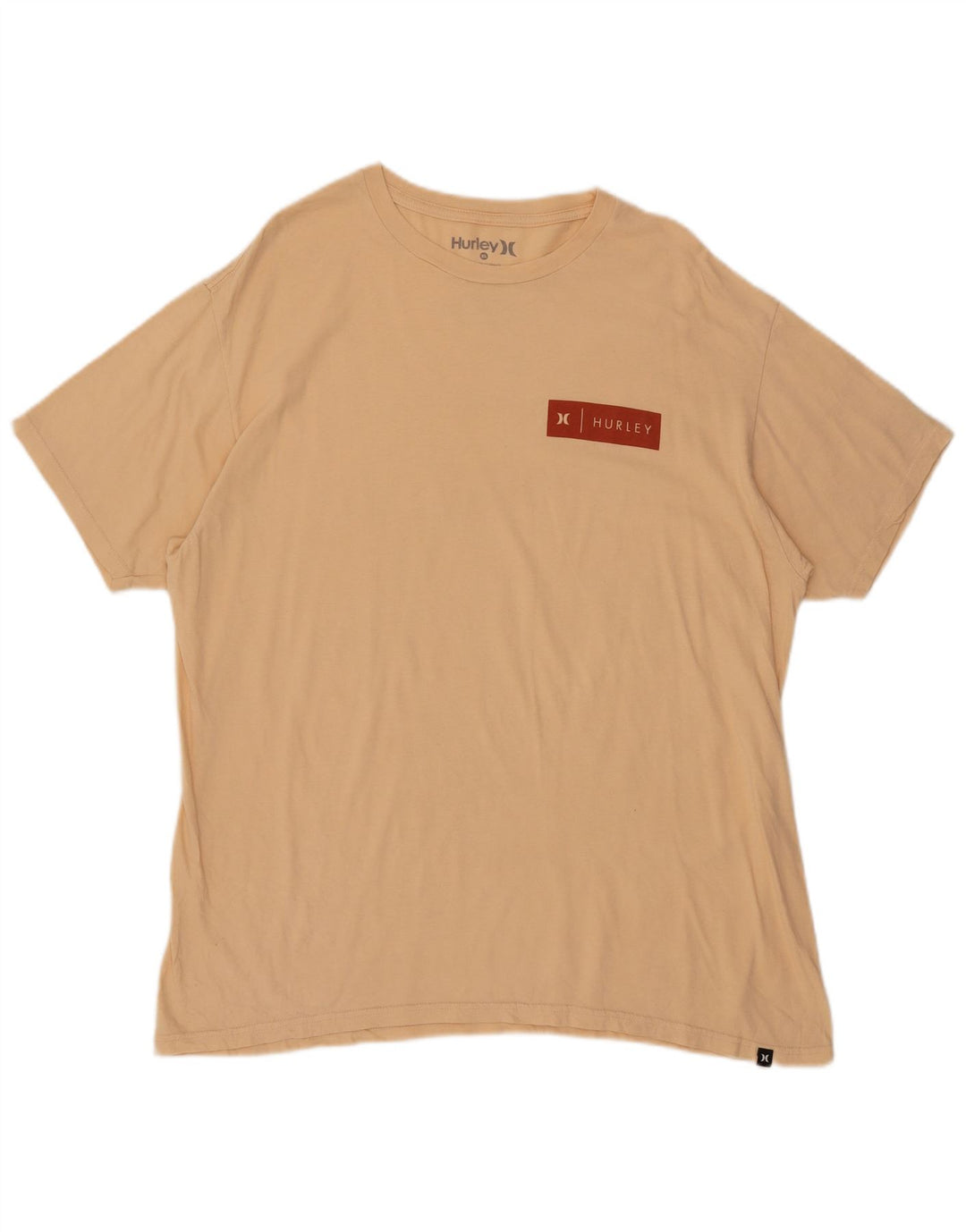 Camiseta masculina Hurley Top XL algodão bege