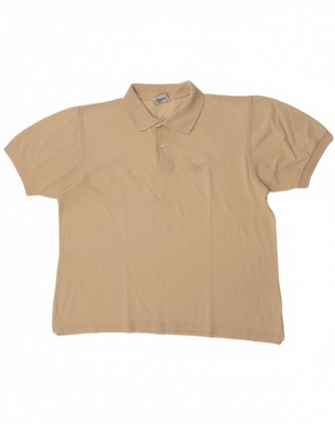 Polo Reebok Masculino Médio Bege