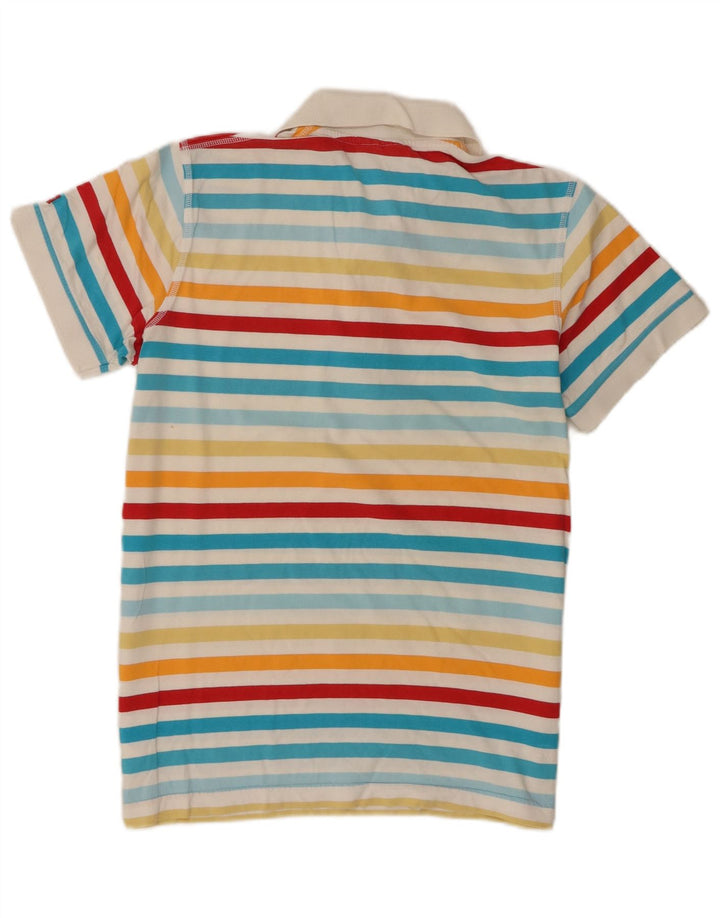 Camisa polo masculina Dickies pequena listrada multicolorida