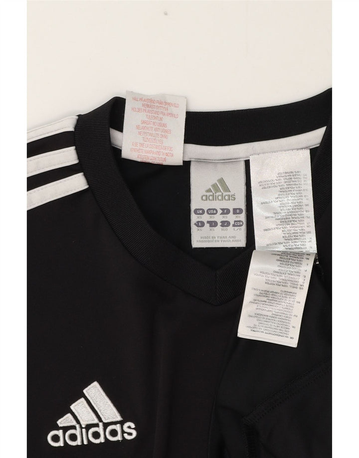 Camiseta Adidas Masculina Climalite Top XS Poliéster Preto
