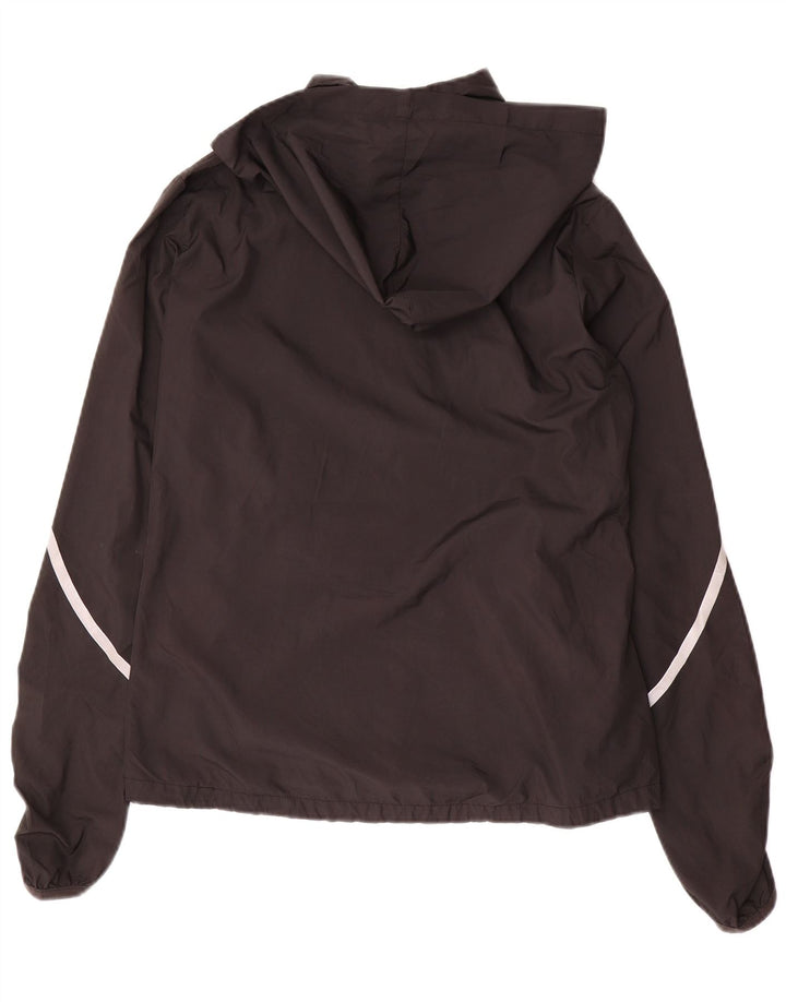 Jaqueta feminina com capuz FILA UK 14 poliéster preto médio