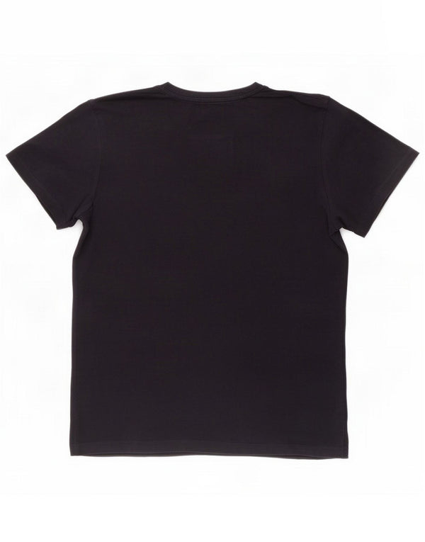 Jack & Jones Mens Regular Fit T-Shirt Top Médio Algodão Azul Marinho