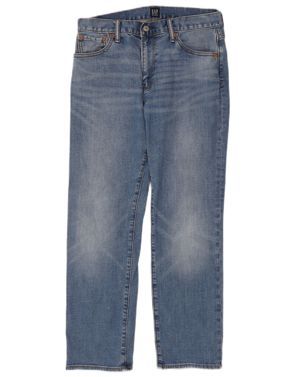 Jeans retos masculinos Gap W30 L28 algodão azul