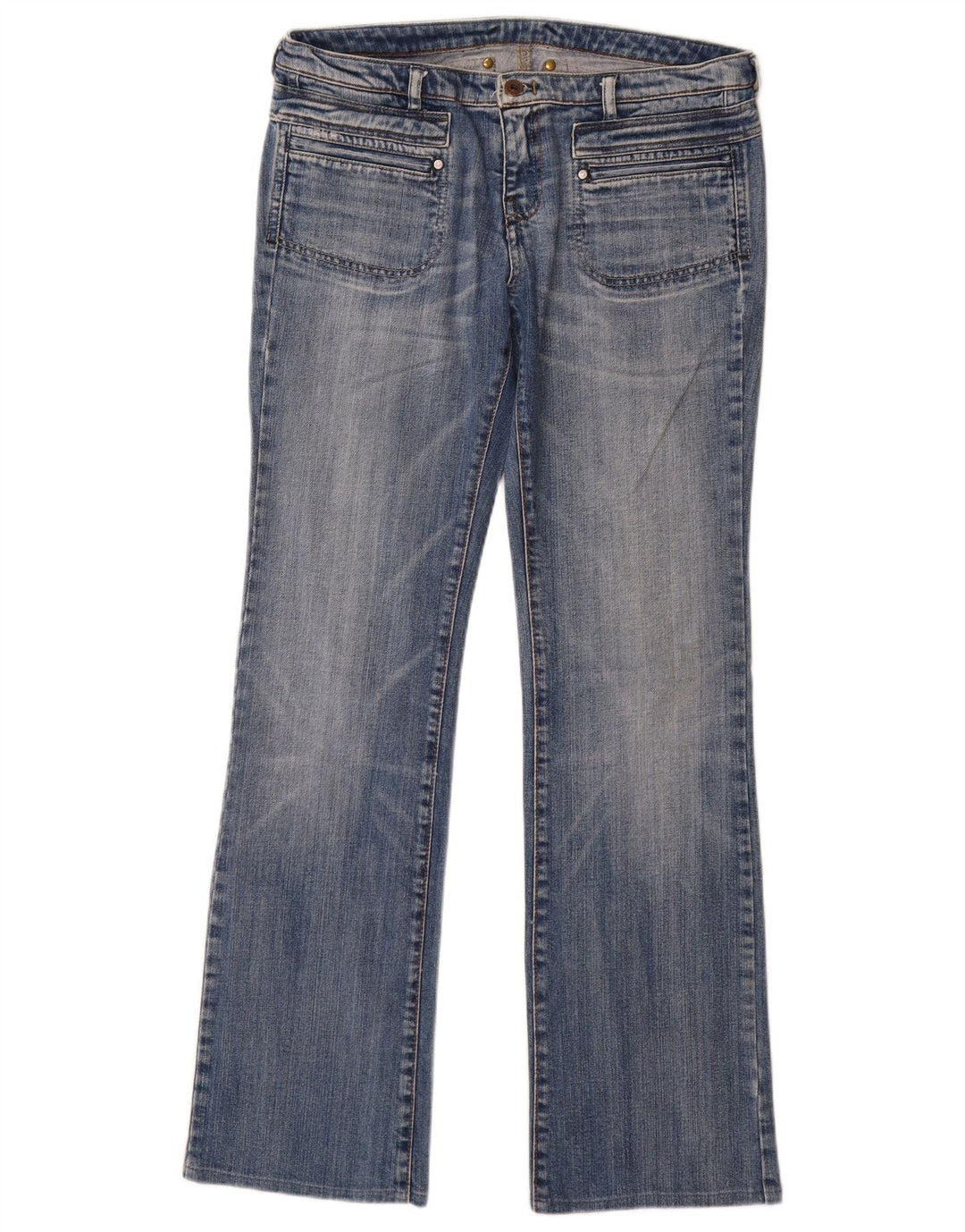 Jeans DIESEL feminino bootcut W31 L33 algodão azul