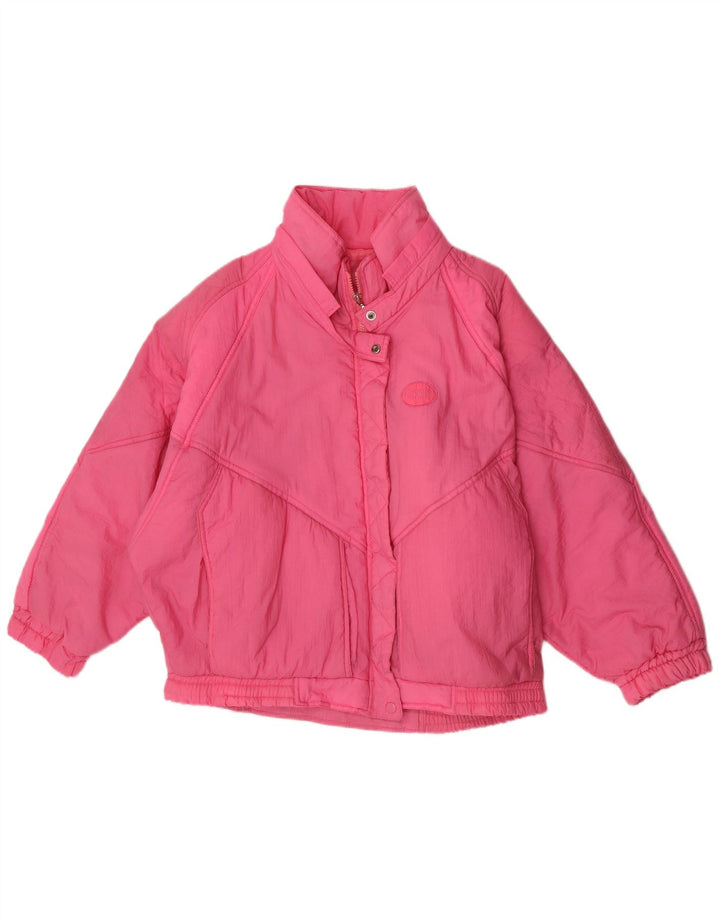 Jaqueta de esqui feminina Ispo UK 16 grande poliéster rosa