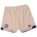 Shorts esportivos masculinos UMBRO 13-14 anos XL branco colorblock poliéster