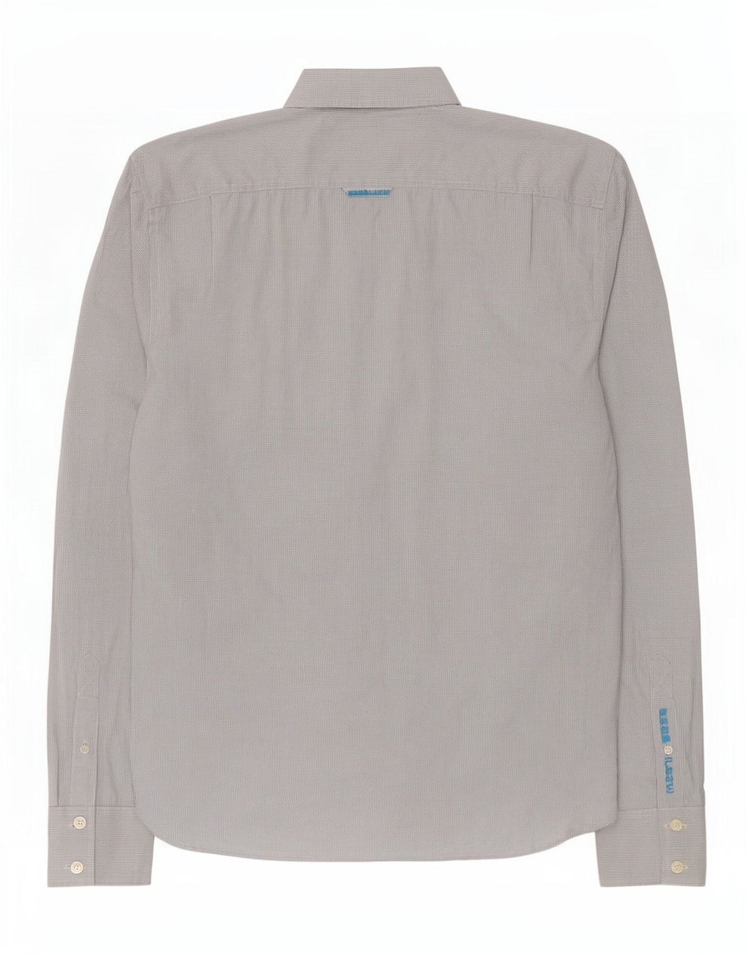 Camisa masculina Superdry 2XL algodão guingão branco