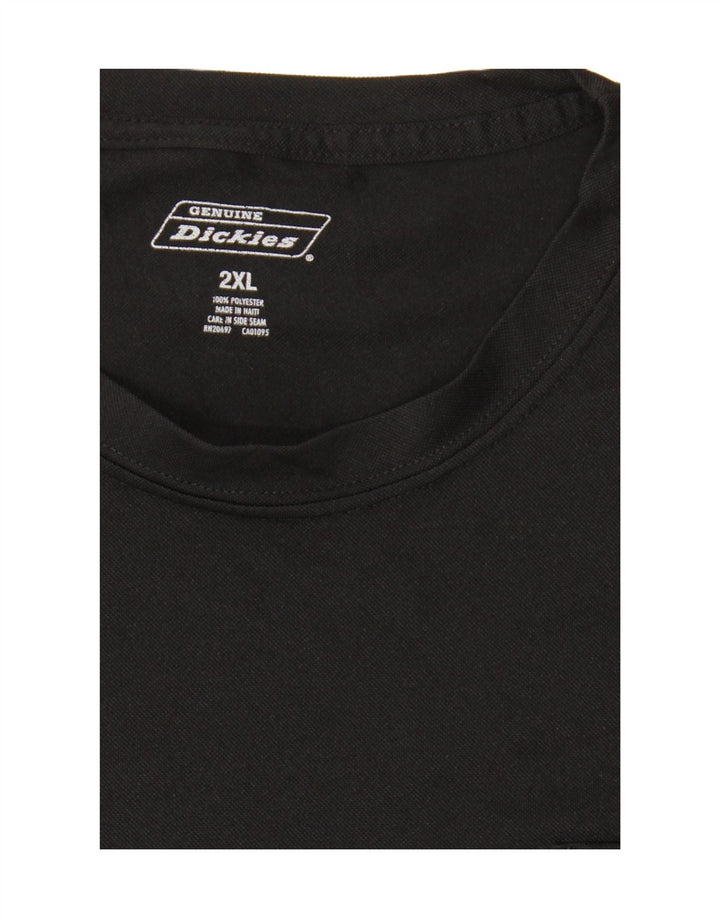 Camiseta masculina Dickies Top 2XL poliéster preto