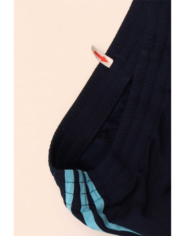 Calça de treino feminina Adidas EU 38 médio azul marinho poliéster