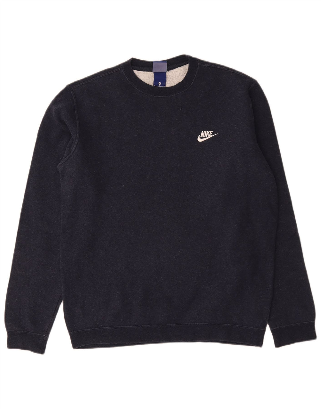 Nike masculino moletom jumper médio algodão preto