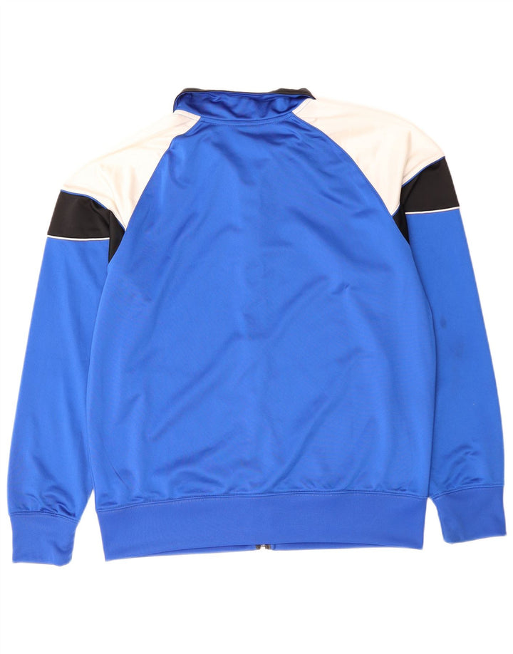 Jaqueta Nike Masculina Treino Top Grande Azul Colorblock Poliéster