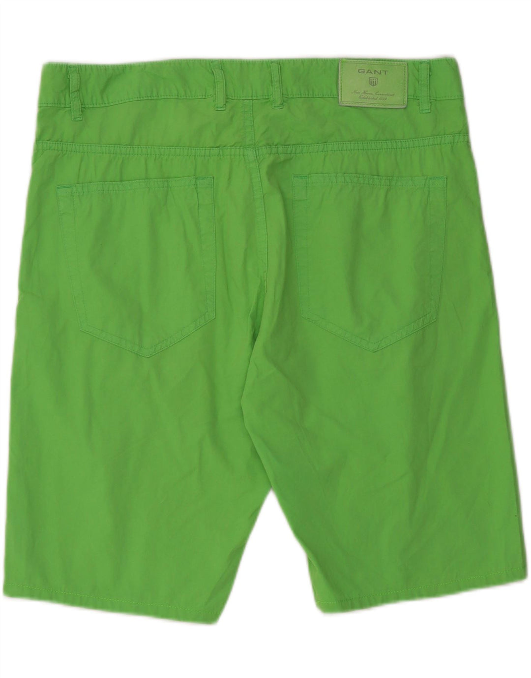 GANT Masculino Tyler Regular Fit Shorts Casual W36 Grande Algodão Verde