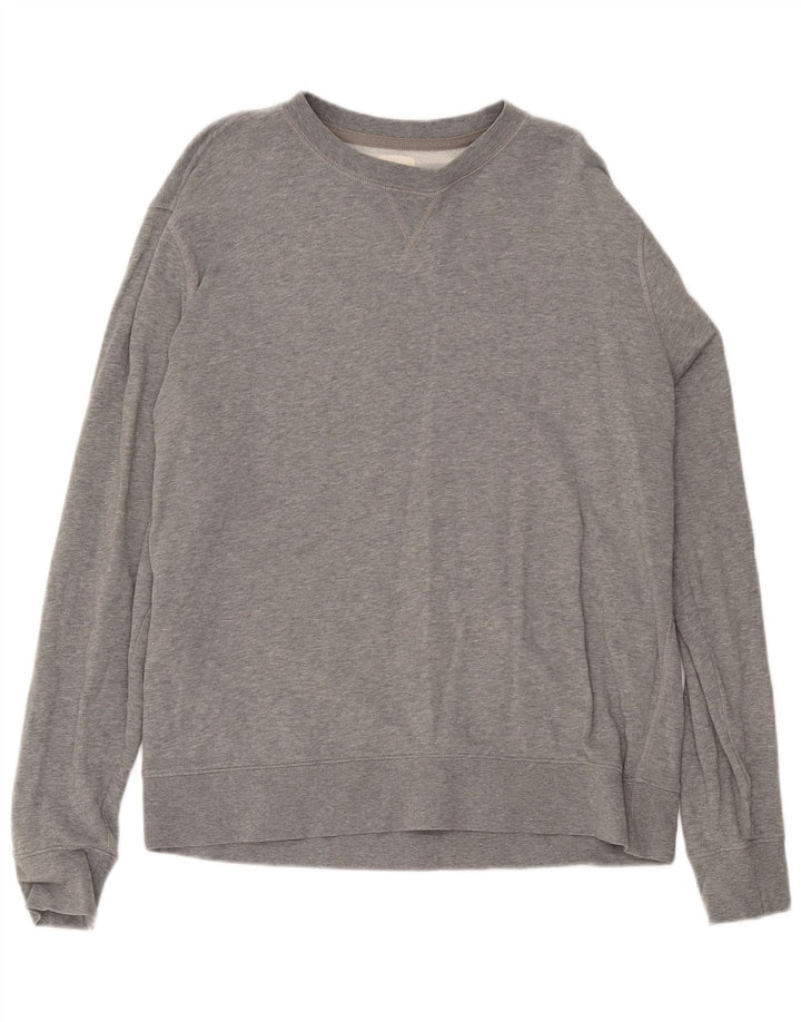 Suéter masculino Marks & Spencer XL cinza algodão