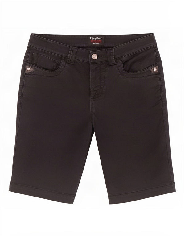 Shorts casuais masculinos Refrigiwear médio W30 algodão azul marinho