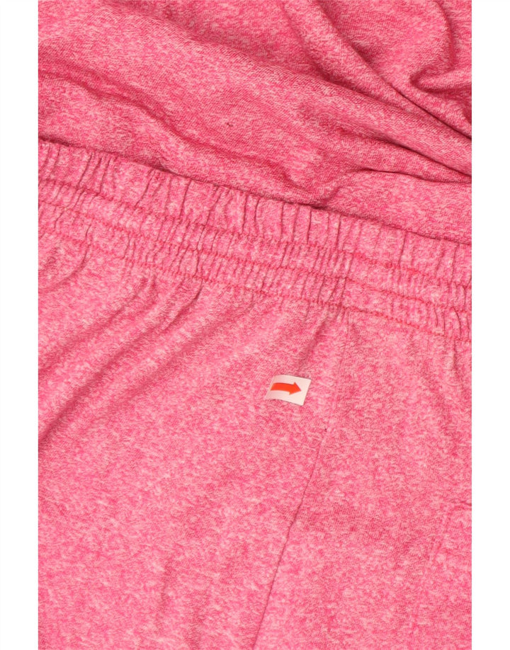 Conjunto feminino de 2 peças com estampa grande grande DIADORA Reino Unido 10 pequeno algodão vermelho