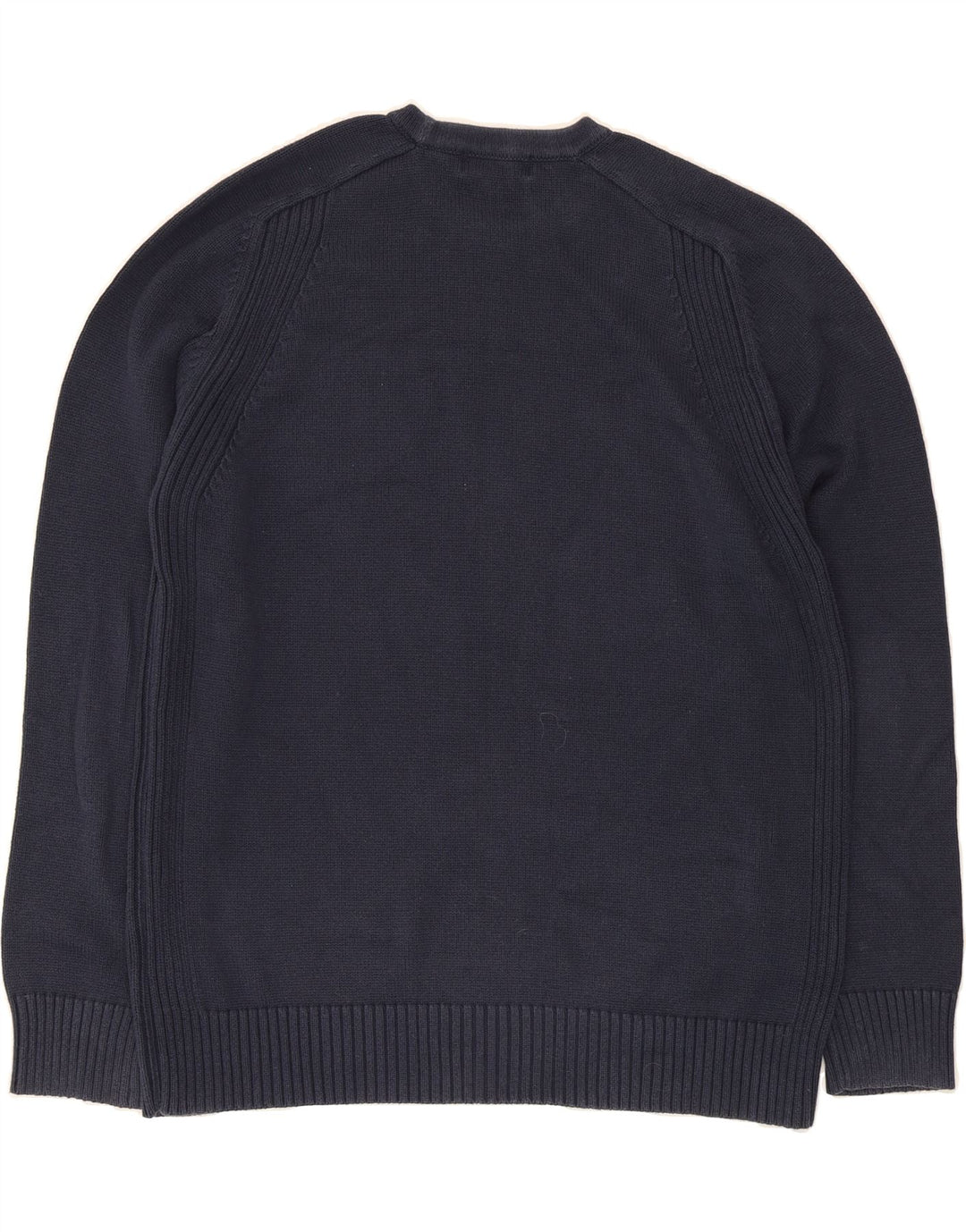 BEN SHERMAN Mens Crew Neck Jumper Sweater XL Navy Blue Cotton Vintage Ben Sherman and Second-Hand Ben Sherman from Messina Hembry 