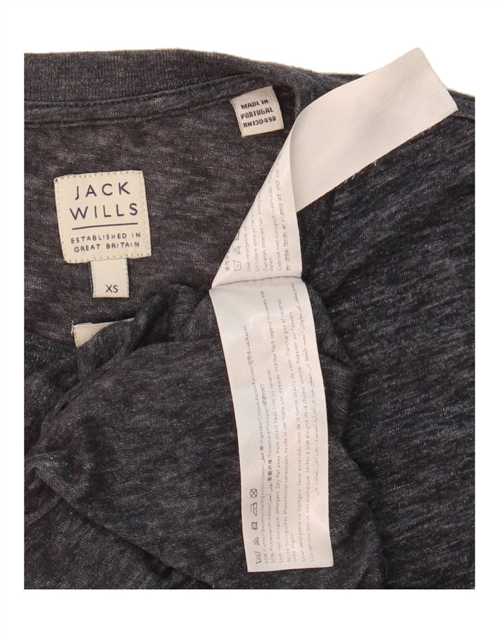JACK WILLS Mens T-Shirt Top XS Navy Blue Cotton Vintage Jack Wills and Second-Hand Jack Wills from Messina Hembry 