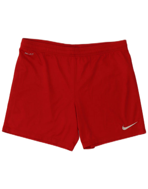 Nike Mens Dri Fit Sport Shorts Médio Poliéster Vermelho