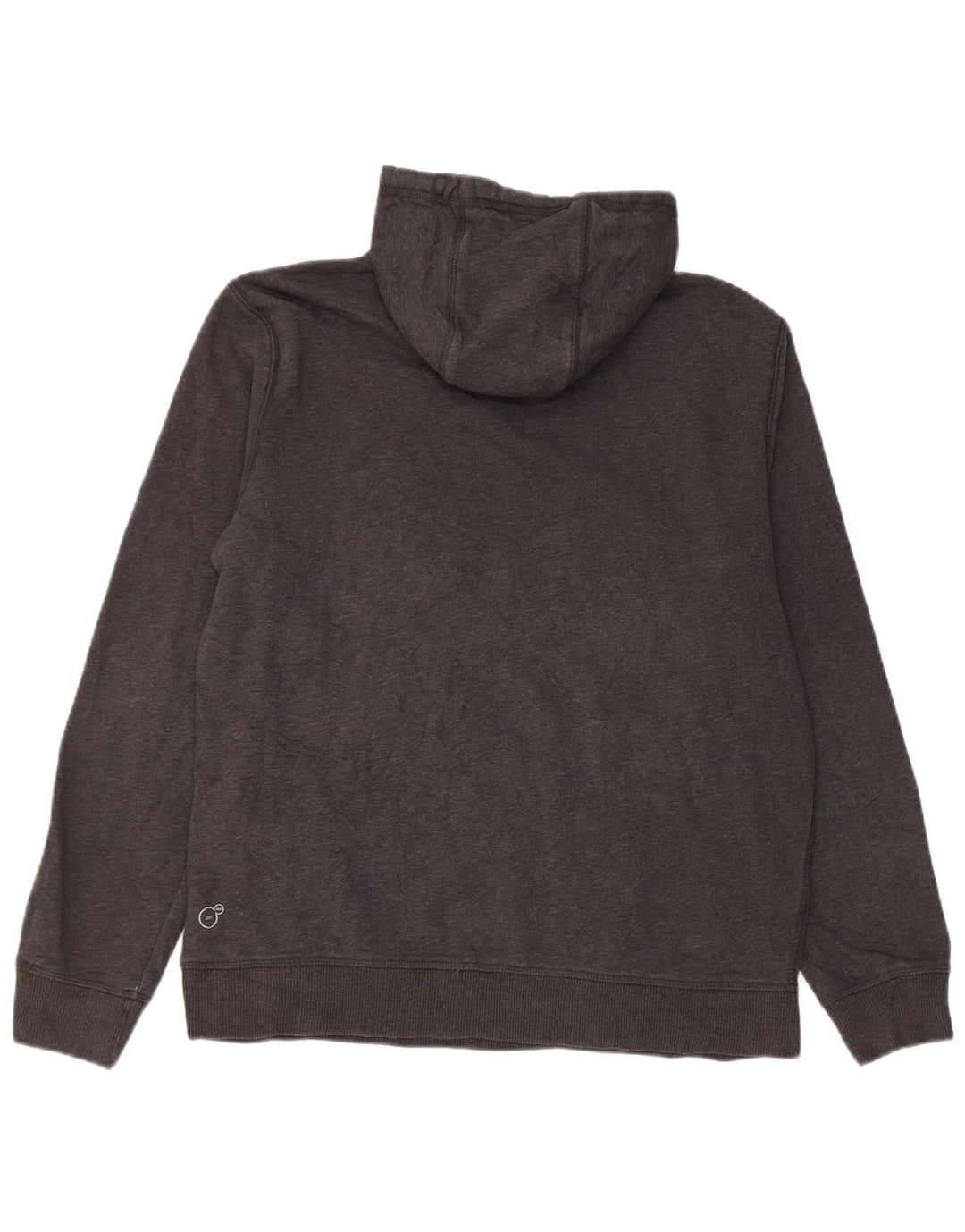 Puma masculino gráfico moletom com capuz cinza médio