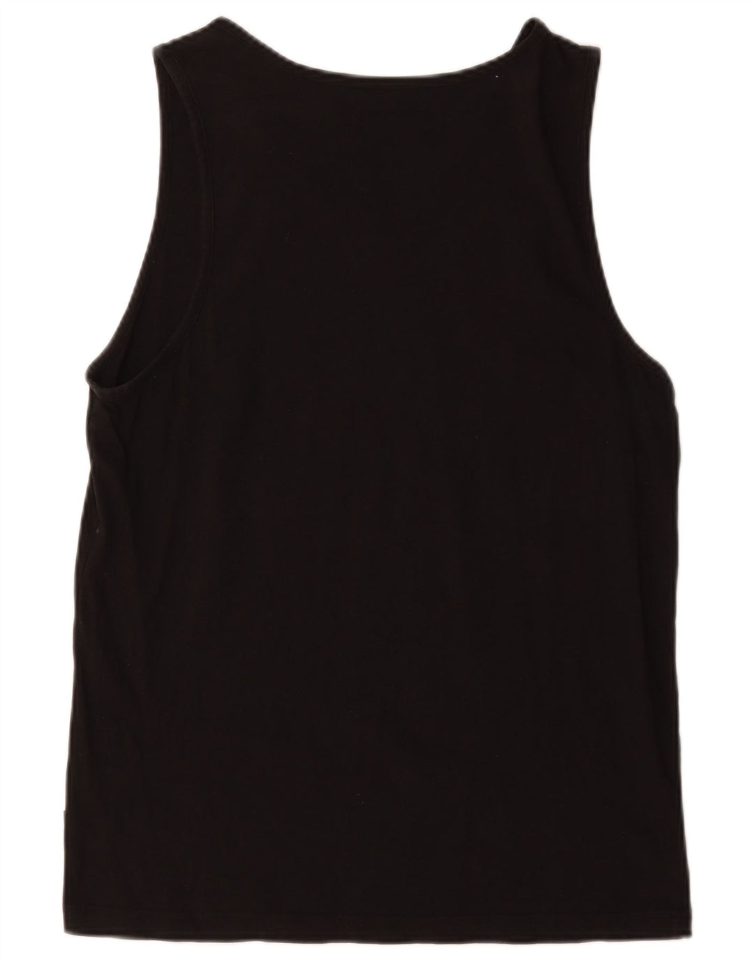 Puma Mens Graphic Vest Top Médio Algodão Preto