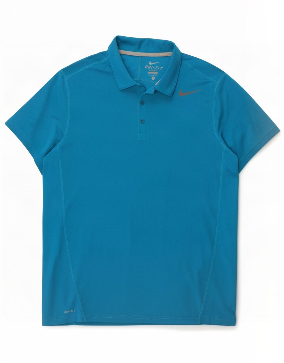 Camisa polo masculina Nike Dri Fit grande poliéster azul